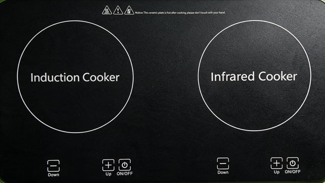 1500W Induction  800W Infrared