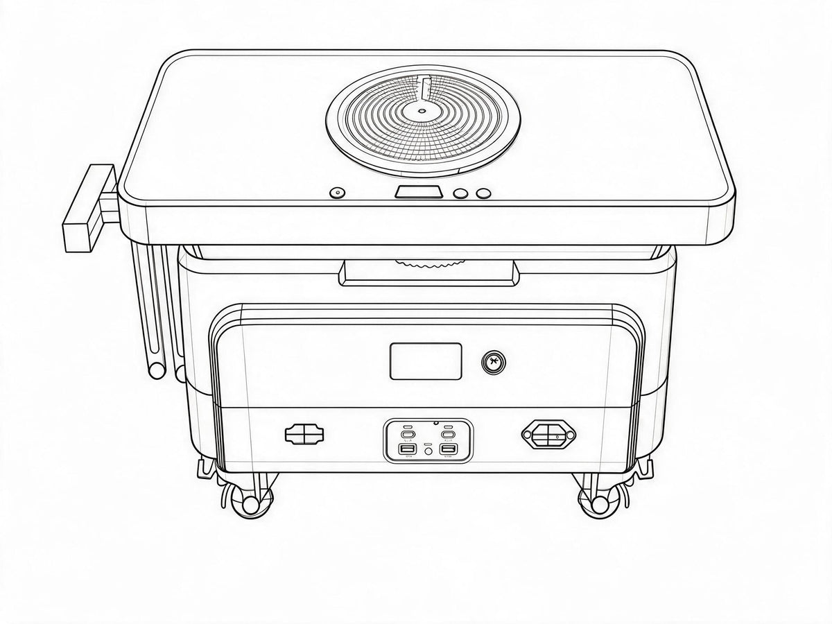 1.5KWH-2  Single-burner Infrared Cooker